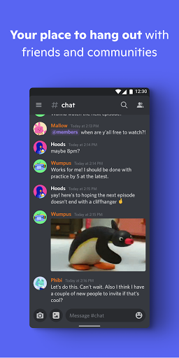 Discord Talk Chat Hang Out 150.14 – Stable screenshots 1